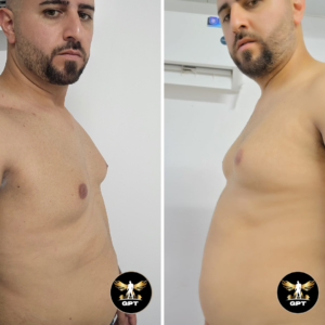 8 Weeks Transformation, with very limited nutrition options and gym equipment